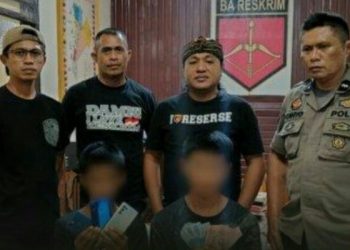 Curi Handphone dan Uang Tunai di Rumah Warga, 2 Remaja ini Diamankan Tim ROTR Polresta Manado