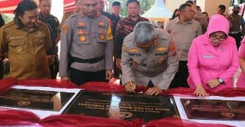 Kapolda Sulut Resmikan Penggunaan Kantor Polres Minahasa Tenggara