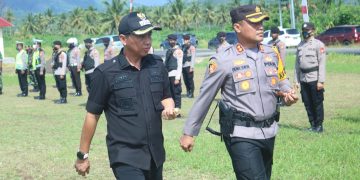 Menjelang Nataru, Bupati Sachrul Pimpin Apel Pasukan Operasi Lilin Samrat 2022