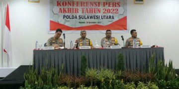 Kapolda Sulut Paparkan Situasi Kamtibmas di Sulawesi Utara Selama Tahun 2022
