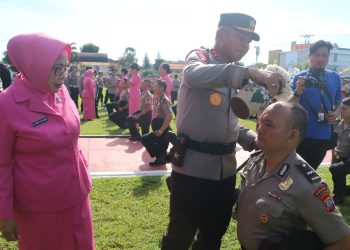182 Personel Polda Sulut Naik Pangkat, ini Harapan Kapolda