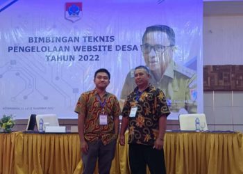 Sangadi Mooat Ikut Bimtek Pengelolaan Website Desa