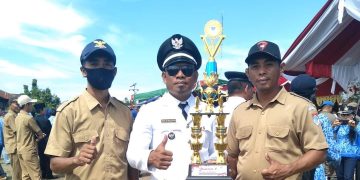 TP PKK Dodap Mikasa Sabet Juara I Lomba Gerak Jalan Tingkat Kabupaten Boltim