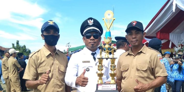 TP PKK Dodap Mikasa Sabet Juara I Lomba Gerak Jalan Tingkat Kabupaten Boltim