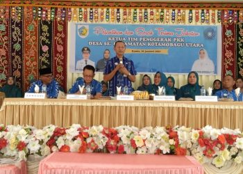 Pelantikan TP PKK se – Kotamobagu Utara, Anki Taurina Tegaskan Hal ini