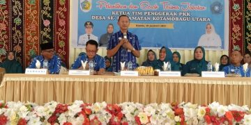 Pelantikan TP PKK se – Kotamobagu Utara, Anki Taurina Tegaskan Hal ini