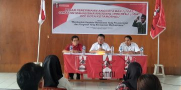 Nayodo Hadiri Sekaligus Buka PPAB GMNI Kotamobagu