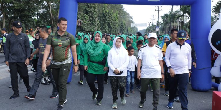 Bupati Asahan Ikut Meriahkan HUT Kodim 0208/AS