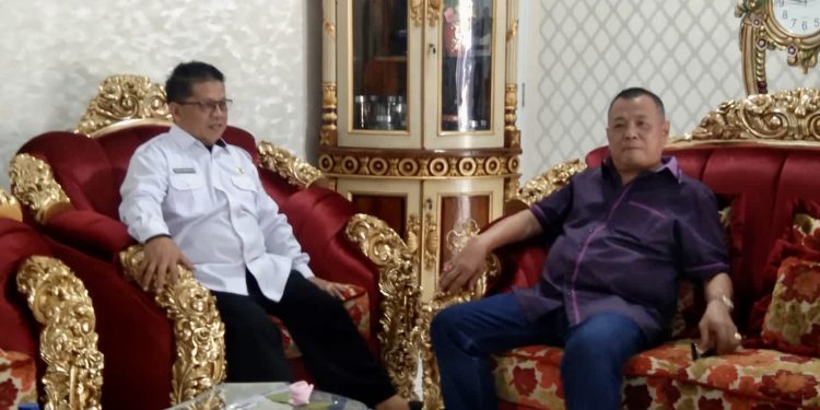 Bahas Puluhan Program Pusat Masuk Kotamobagu, Djenri Keintjem Temui Nayodo Koerniawan