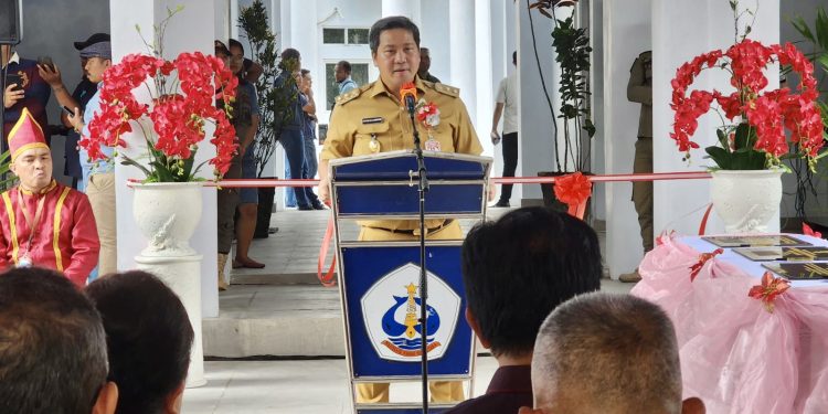 Wagub Kandouw Hadiri Peresmian Polnustar di Kabupaten Sangihe