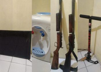 Polisi Amankan Enam Terduga Pelaku Pencurian di Rumah Dinas Navigasi Bitung