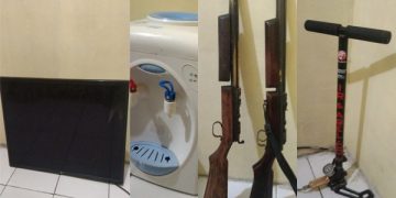 Polisi Amankan Enam Terduga Pelaku Pencurian di Rumah Dinas Navigasi Bitung