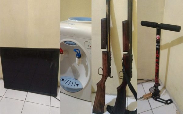 Polisi Amankan Enam Terduga Pelaku Pencurian di Rumah Dinas Navigasi Bitung