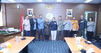 Polri, KPU, Bawaslu, KPI, PWI dan Dewan Pers Bertemu, Bahas Pencegahan Berita Hoax Jelang Pemilu 2024