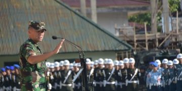 Jadi Dansatgas, Danrem 131/Santiago Pimpin 3000 Personel Pengamanan Kunjungan Presiden RI ke Sulut