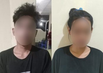 Polisi Amankan Dua Terduga Pelaku Pencurian Sepeda Motor di Aertembaga Bitung