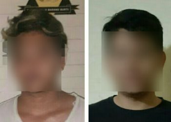 Polres Minsel Tahan 2 Terduga Pelaku Kekerasan Secara Bersama-sama di Kelurahan Bitung
