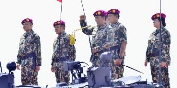 Kapolri Disematkan Jadi Warga Kehormatan Marinir, Sinergitas TNI-Polri Makin Kokoh