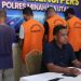 Polisi Amankan 5 Pria Pelaku Pencurian Ratusan Buah Valve di Kauditan