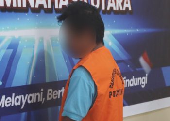 Polisi Amankan Terduga Pelaku Percobaan Pemerkosaan di Perkebunan Kampung Ambong Minahasa Utara