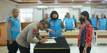 Puluhan Peserta Bersaing Sehat dalam Seleksi SIPSS T.A. 2023 di Polda Sulut