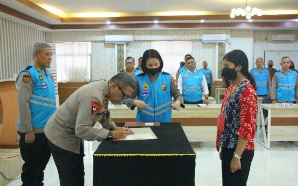 Puluhan Peserta Bersaing Sehat dalam Seleksi SIPSS T.A. 2023 di Polda Sulut