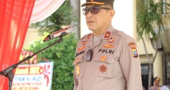 Wakapolda Sulut Pimpin Upacara Peringatan HUT ke-42 Satpam