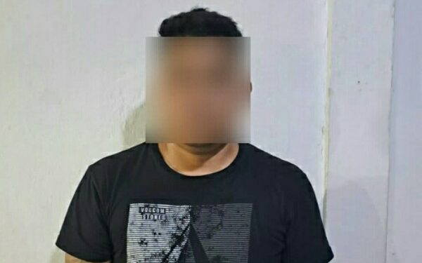 Mengamuk dan Lukai Warga di Pangkalan Ojek Kumersot, SS Diamankan di Polres Bitung