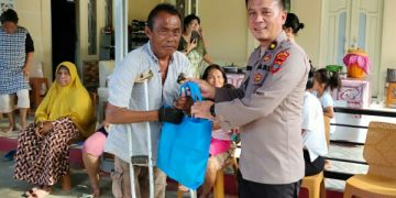 Tim Polda Sulut Laksanakan Trauma Healing dan Dukungan Psikologi kepada Warga Terdampak Banjir di Bailang