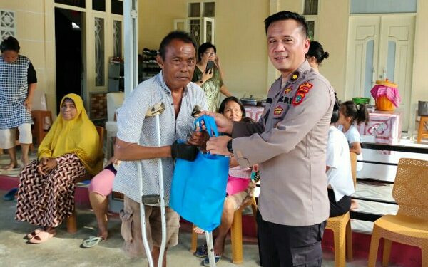 Tim Polda Sulut Laksanakan Trauma Healing dan Dukungan Psikologi kepada Warga Terdampak Banjir di Bailang