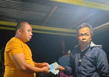 Pemdes Atoga Serahkan BLT DD Tahap II