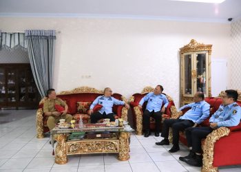 Nayodo Terima Kunjungan Kanwil Kemenkumham Sulut