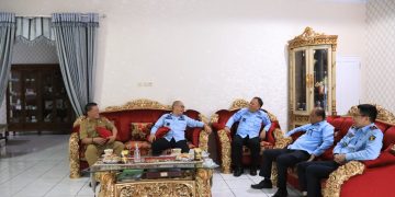 Nayodo Terima Kunjungan Kanwil Kemenkumham Sulut