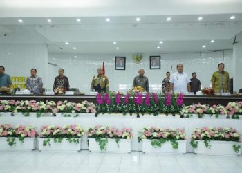 Bupati Asahan Bahas Beberapa Hal, Saat Buka Rakorpem Bulan Februari 2023