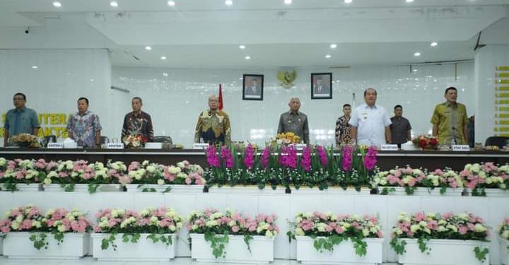 Bupati Asahan Bahas Beberapa Hal, Saat Buka Rakorpem Bulan Februari 2023