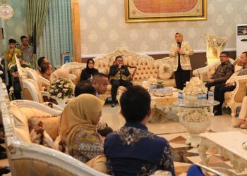 Pererat Tali Persaudaraan, Tatong Bara Disambut Hangat Wali Kota Marthen Taha