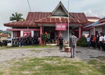 Ikuti Apel Kesiapan, Petugas Pantarlih di Kecamatan Labar Dibekali Arahan