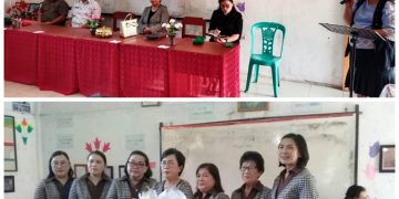 Purna Tugas Kepala Sekolah Grace Lomboan, SD GMIM Noongan Gelar Ibadah Perpisahan