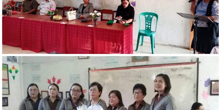 Purna Tugas Kepala Sekolah Grace Lomboan, SD GMIM Noongan Gelar Ibadah Perpisahan