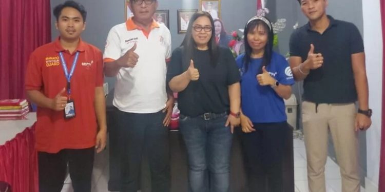 Disambut Kainde dan Lumowa, Ini Tujuan Tim Balmon Sulut Ketika Bertandang ke Diskominfo Minahasa