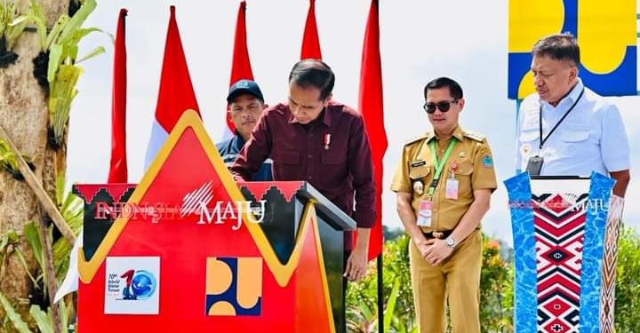 Pemerintahan JG-KWL Cetak Sejarah, Presiden RI Kunker di 4 Tempat di Minahasa Utara