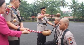 Kapolda Sulut Buka Pendidikan Pembentukan Bintara Polri Gelombang I TA 2023