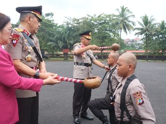 Kapolda Sulut Buka Pendidikan Pembentukan Bintara Polri Gelombang I TA 2023