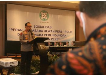 Polri dan Dewan Pers Sosialiasi Perlindungan Kemerdekaan Pers