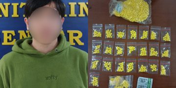Polresta Manado Amankan Terduga Pengedar Beserta Ribuan Butir Trihexyphenidyl di Malalayang