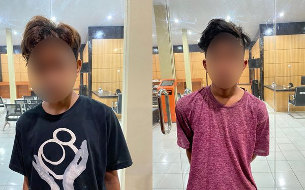 Tim Opsnal Polres Minahasa Utara Amankan Dua Remaja Terduga Pelaku Curanmor di Kawiley