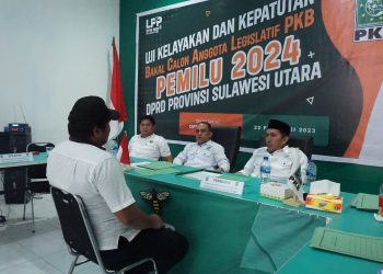 PKB Sulut Tancap Gas, Puluhan Bakal Caleg DPRD Provinsi Diuji Kelayakan dan Kepatutan