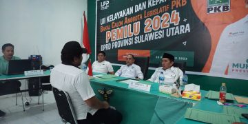 PKB Sulut Tancap Gas, Puluhan Bakal Caleg DPRD Provinsi Diuji Kelayakan dan Kepatutan