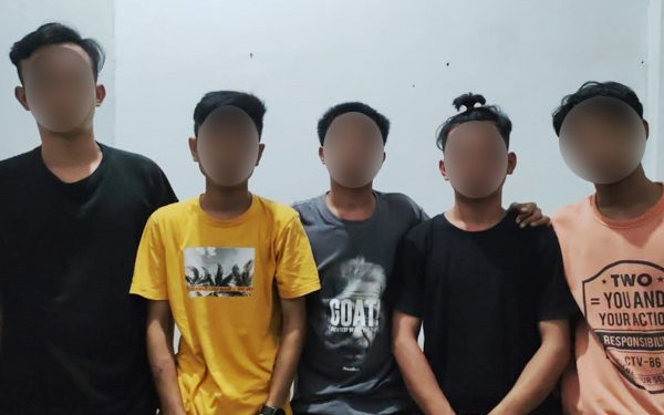 Viral Kasus Penganiayaan di Banjer, Tim ROTR Polresta Manado Amankan Lima Terduga Pelaku