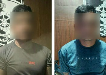 Curi Motor di Lopana Satu Amurang, 2 Pria ini Dibekuk Tim Resmob Polda Sulut